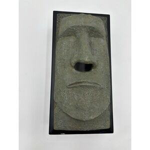 Moai Easter Island Face Tissue Box Cover Rotary Hero‎ Inc Tokyo Japan